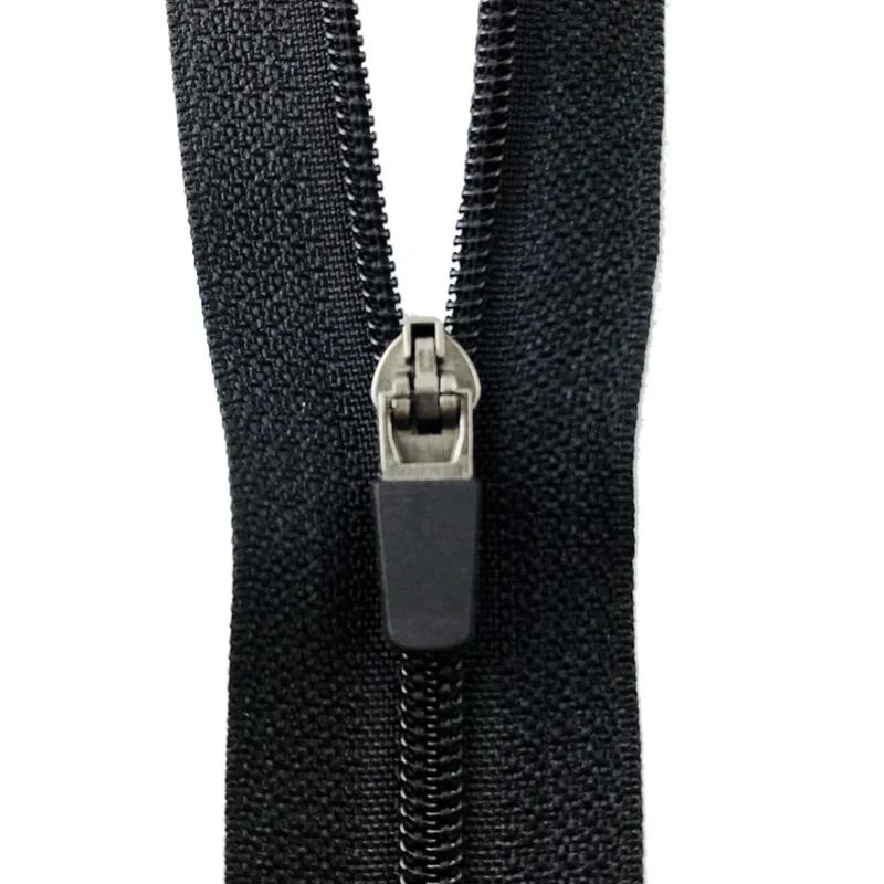 10Pcs 3 #5 # Waterdichte Rits Slider Hoofd Anti-Laden Reverse Installatie Voor Onzichtbare Plastic Nylon Ritsen diy Tas Accessoires