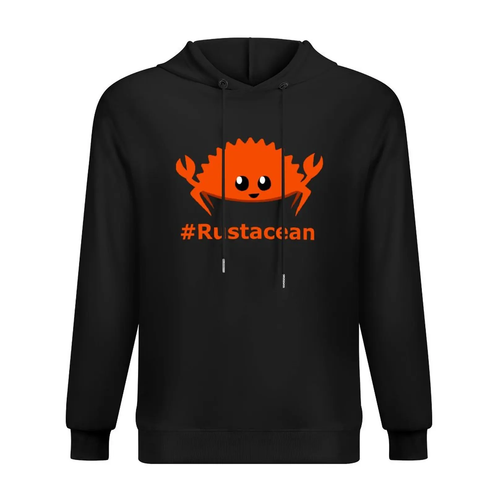 

Rust Language Lang Unofficial Mascot - Ferris the crab Rustacean Classic Hoodie aesthetic clothing male clothes graphic hoodie