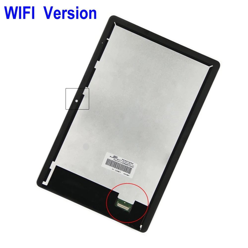 10.1 "LCD لهواوي MediaPad T5 AGS2-L09 AGS2-W09 AGS2-L03 AGS2-W19 شاشة الكريستال السائل مجموعة المحولات الرقمية لشاشة تعمل بلمس استبدال
