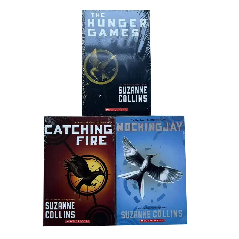 3 Books/set Hunger Games English Original 1-3 Set of 3 The Hunger Games Trilogy English Books English Novel Books