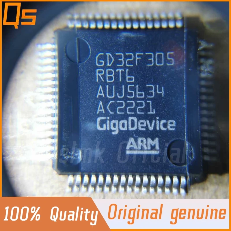 Nieuwe Originele Gd32f305rbt6 Gd32f305 LQFP-64 Chip 32-Bit Microcontrolle Mcu