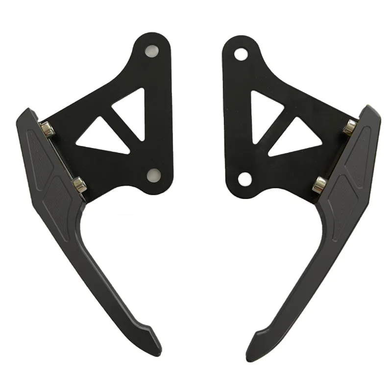 Motorcycle Aluminum-alloy Rear Grab Bars Rear Pillion Passenger Grab Rear Tail Handle Bar Durable Suitable for MSX Black