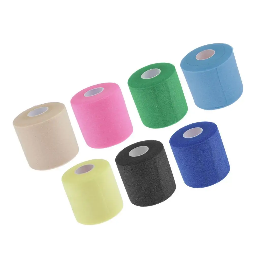 Athletic Sponge Bandage Tape Non Adhesive Elastic Pre Wrap Protective Layer for Sports Fitness Care view 2