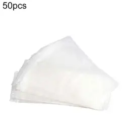 50Pcs Carp Fishing PVA Bags Outdoor Mesh Carp Lure Fishing Bait Bag Water Soluble Water Dissolving PVA Bag Fishing Tackle