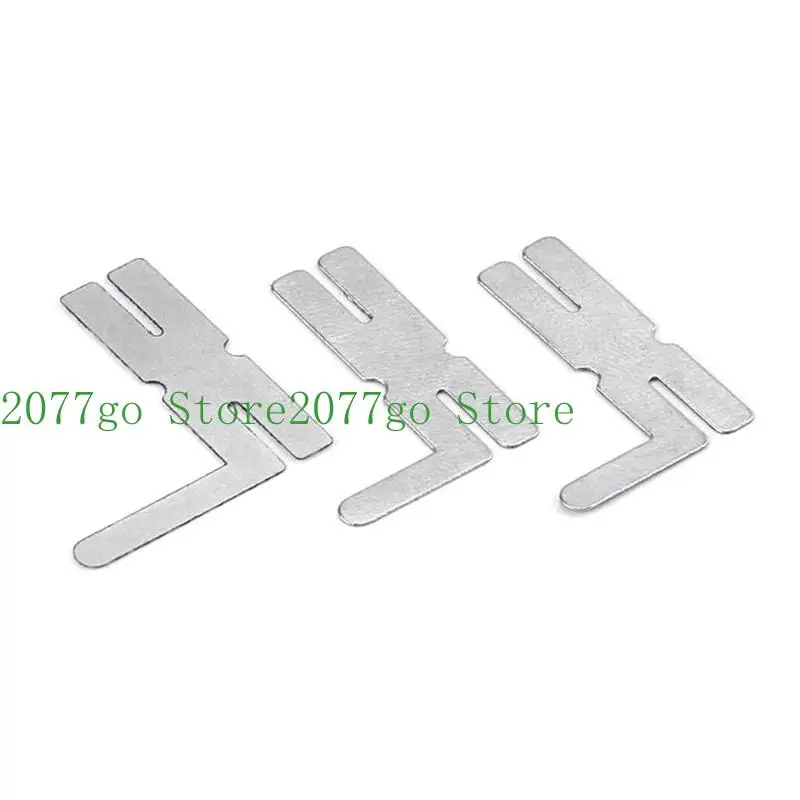 

Y1UD Upgraded 100pcs/lot H type Nickel Plated Steel Strap Strip Sheets for Battery Pack Spot Welding Spot Welder Equipment