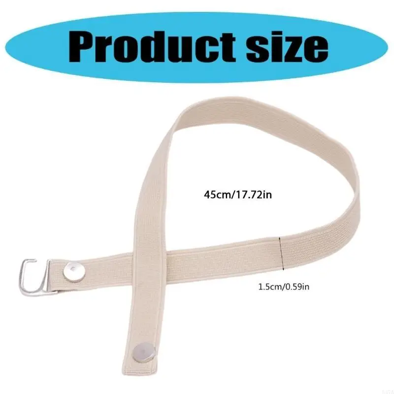 Penahan Tumit Elastis Penstabil Sepatu Lembut Mencegah Alas Selip Mendukung Pergelangan untuk Sepatu Gaun Wanita