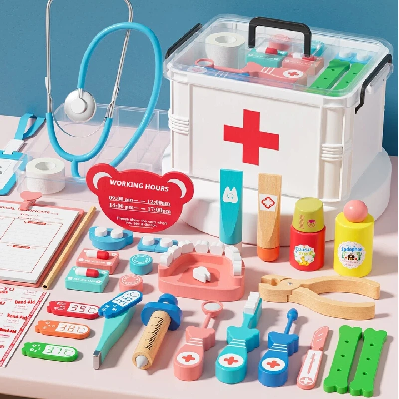 set-giocattolo-da-dottore-in-legno-per-gioco-di-ruolo-cassetta-degli-attrezzi-medici-con-scatola-portaoggetti-accessorio-per-gioco-di-ruolo-da-dottore-ideale-come-regalo-per-le-vacanze