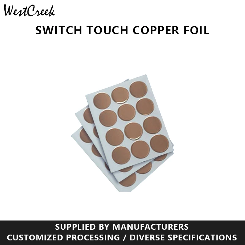 Single And Double Conductive/Soldering Wire/Desk Lamp Induction/Switch Touch Copper Foil Patch