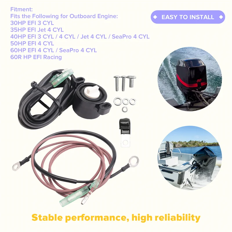 L39A-Trim Sender Kit لمحرك ميركوري الخارجي - مناسب طبيعي لنماذج 30 35 40 50 60 HP 8M0098264 821400A2 821400A05 8M0074845