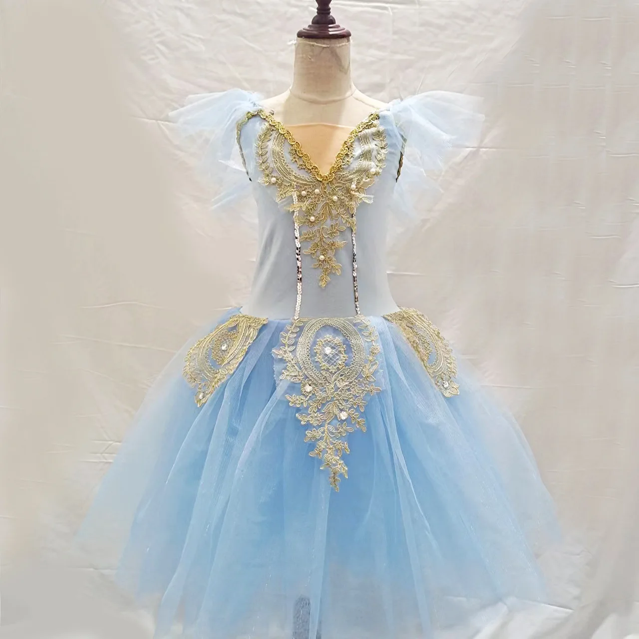 Kinder rosa Ballett Tutu Rock Schwan See Tanz Gaze Rock Mädchen Ballett Kleid Tanz Kostüm Prinzessin Kleid Leistung Tanz kleidung