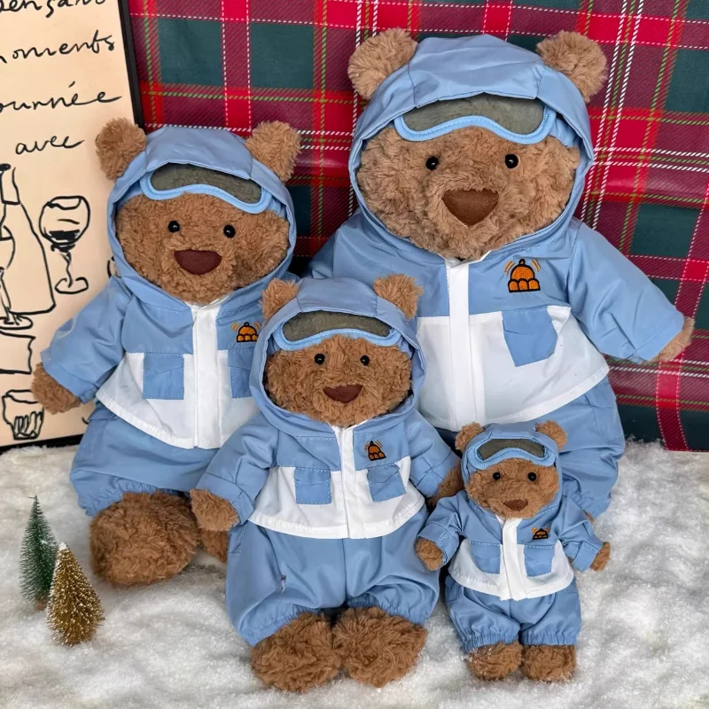 

Only Clothes Doll Clothes Handmade Self-made Christmas New Products Self-made Bear Pig Pirate Dog Rabbit Rabbit Ski Suit