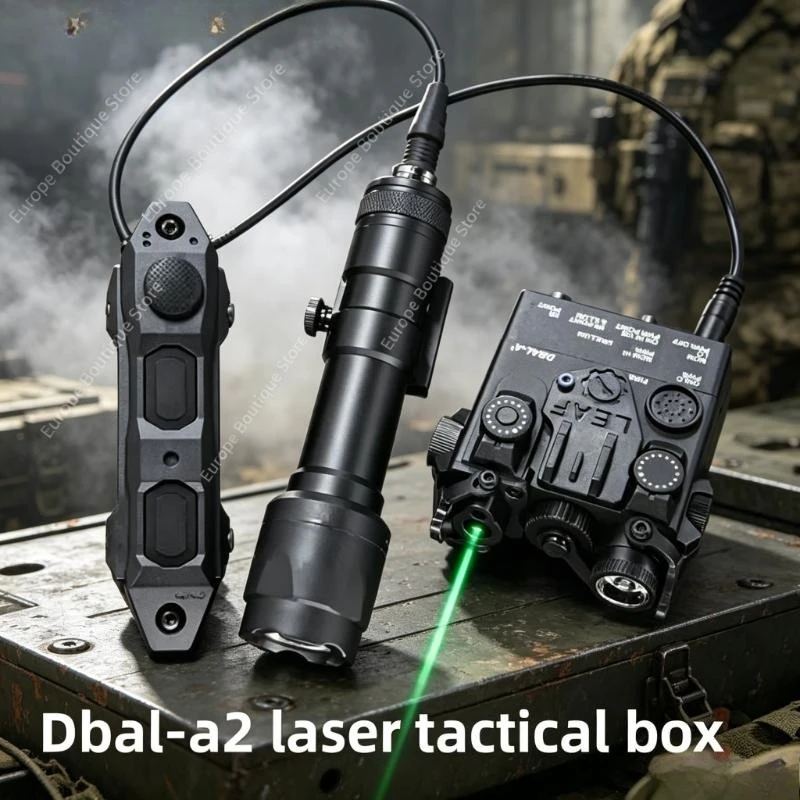 

DBAL-A2 PEQ15 Red Green IR Laser Scope Light M600 Torch Tactical White Scout Light Fit 20MM Picatinny Rail