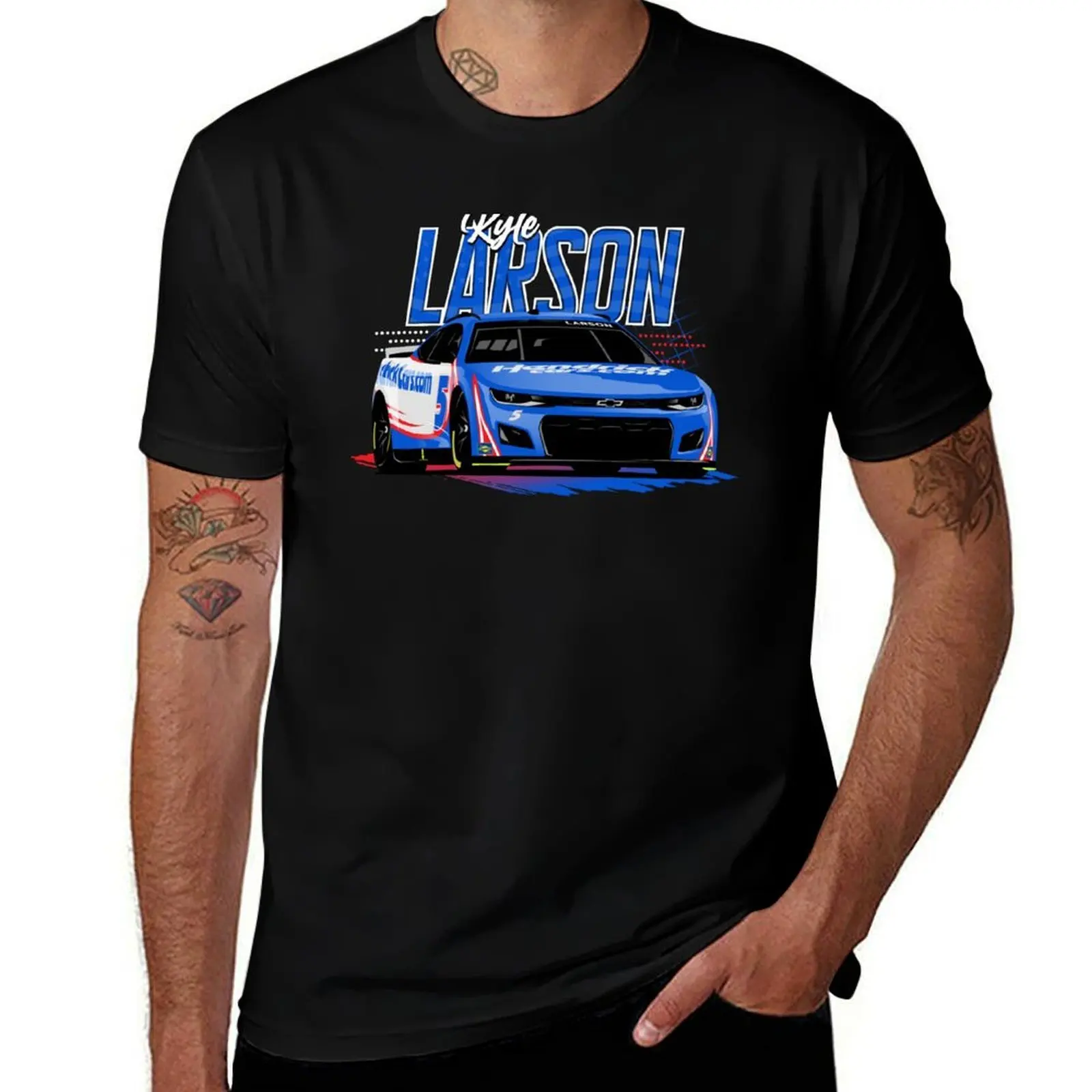 

Kyle Larson 2022 Nascar T-Shirt man t shirt designer printed t shirts for man man t shirts cotton T-Shirt