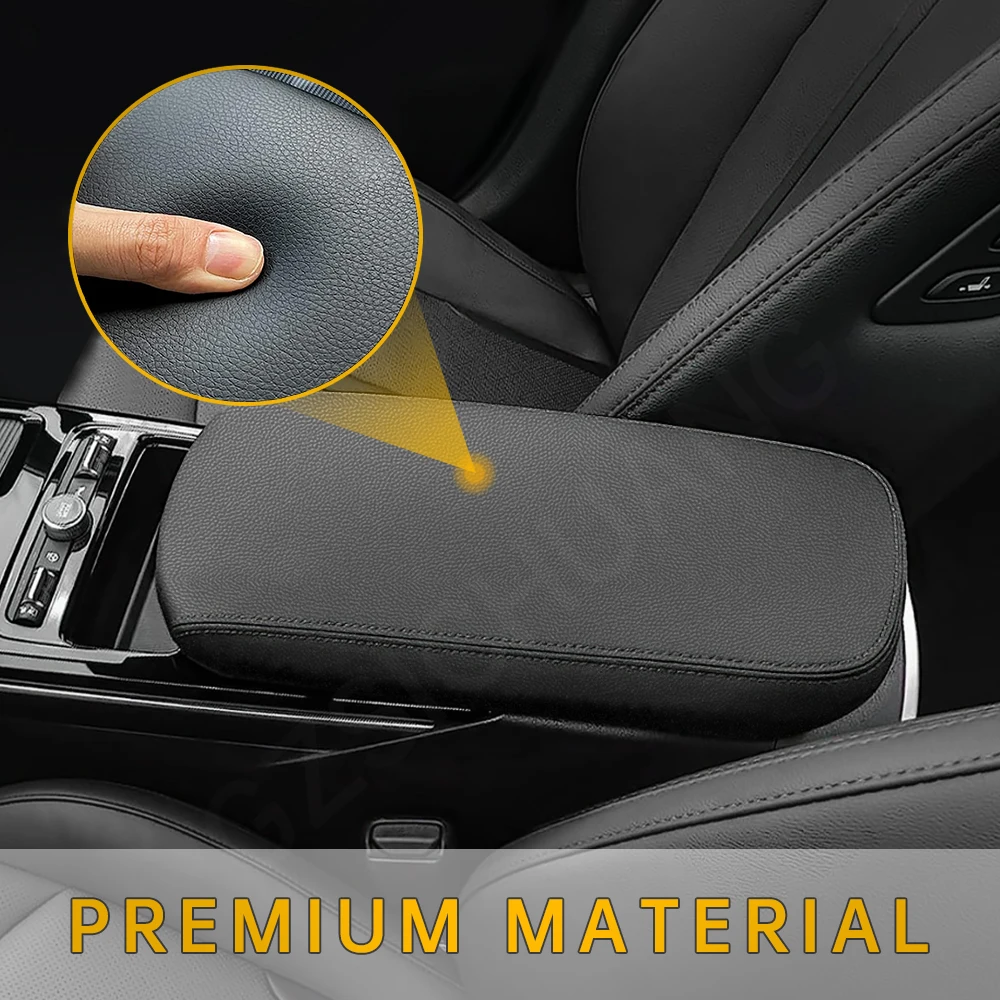 For Kia Car Armrest Box Cover Leather Center Control Armrest Box Pad Protector For Kia K5 2021 2022 2023Car Interior Accessories