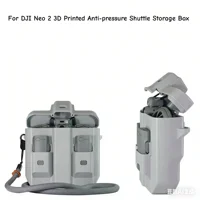Estuche rígido a prueba de golpes para DJI Neo 2, caja de almacenamiento impermeable impresa en 3D para drones y accesorios de protección de lanzadera antipresión