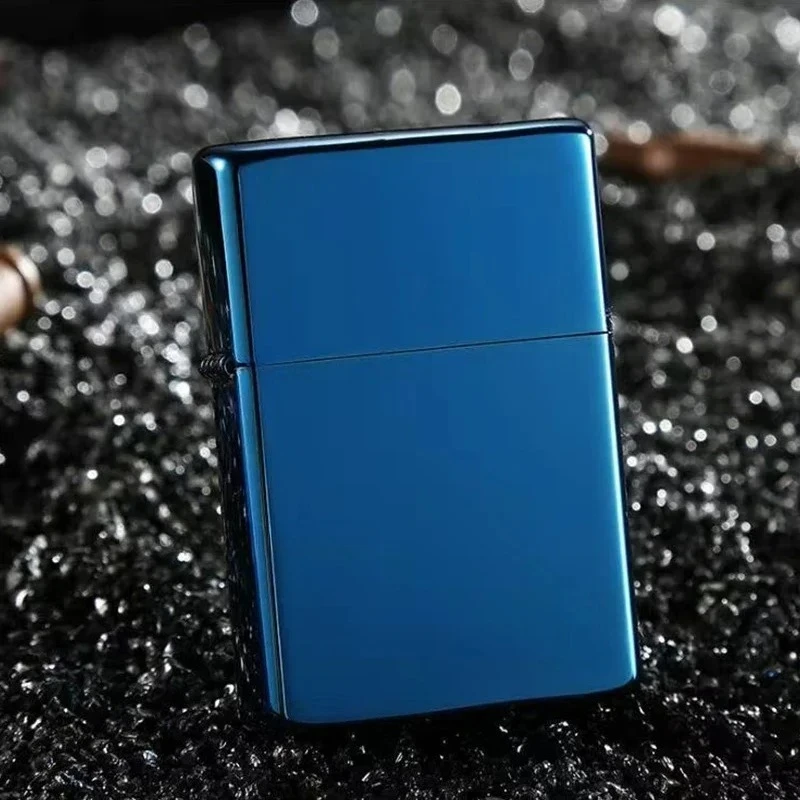 2025 Classic Fuel Lighter Metal Grinding Wheel Kerosiene Lighter Men's Smoking Accessories with Customizable Patterns - Image 2