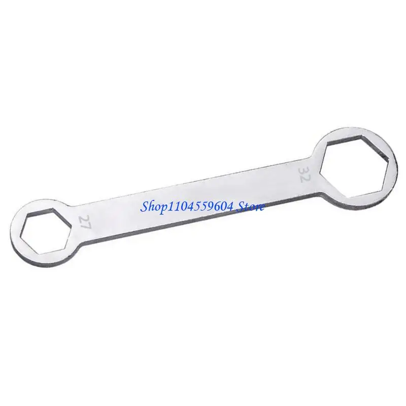 

12QM двойной головной ключ, ключ для осей, профессиональные инструменты 27 мм, 32 мм для ремонта мотоциклов, ключ для задней или
