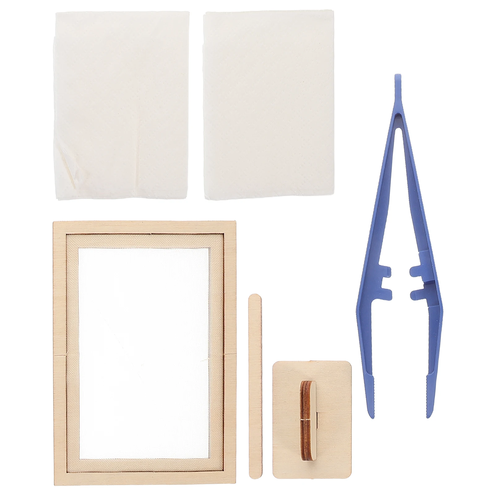 مجموعة واحدة من أدوات صنع الورق DIY مجموعة لب الورق التعليمية الإبداعية لتجميع أطفال رياض الأطفال #6