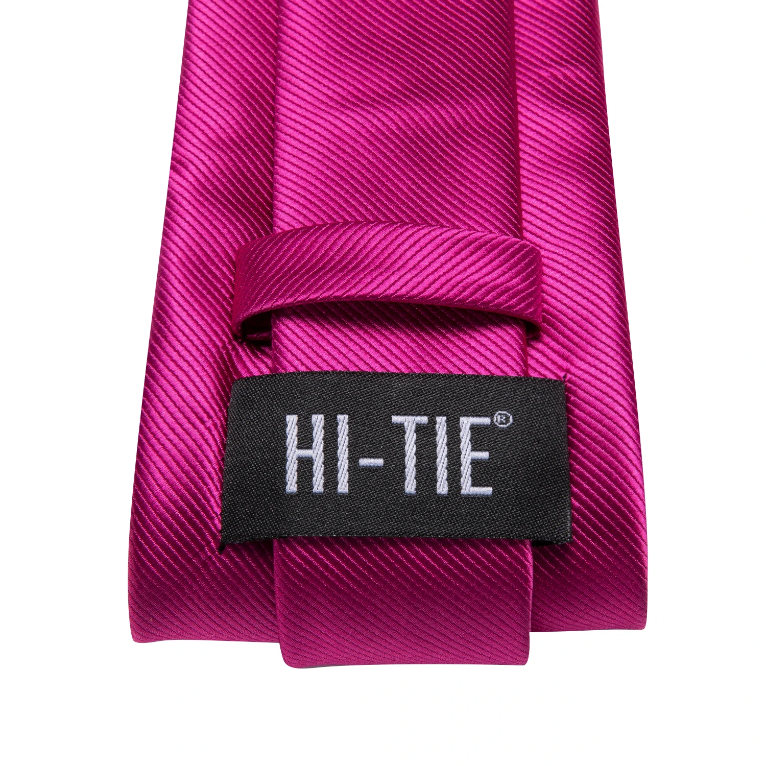 Dasi Pria Warna Pink Terang Hi-Tie, Sapu Tangan, dan Kancing Manset untuk Aksesori Tuxedo, Dasi Mewah Klasik untuk Pernikahan dan Pesta dari Bahan Sutra