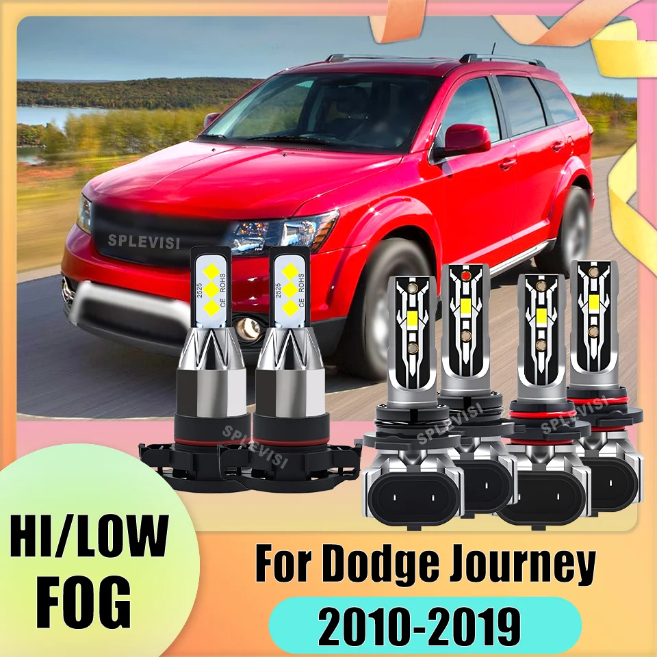 

Auto LED Headlight Fog Light Set 9005 9006 H16 1:1 Design For Dodge Journey 2010 2011 2012 2013 2014 2015 2016 2017 2018 2019