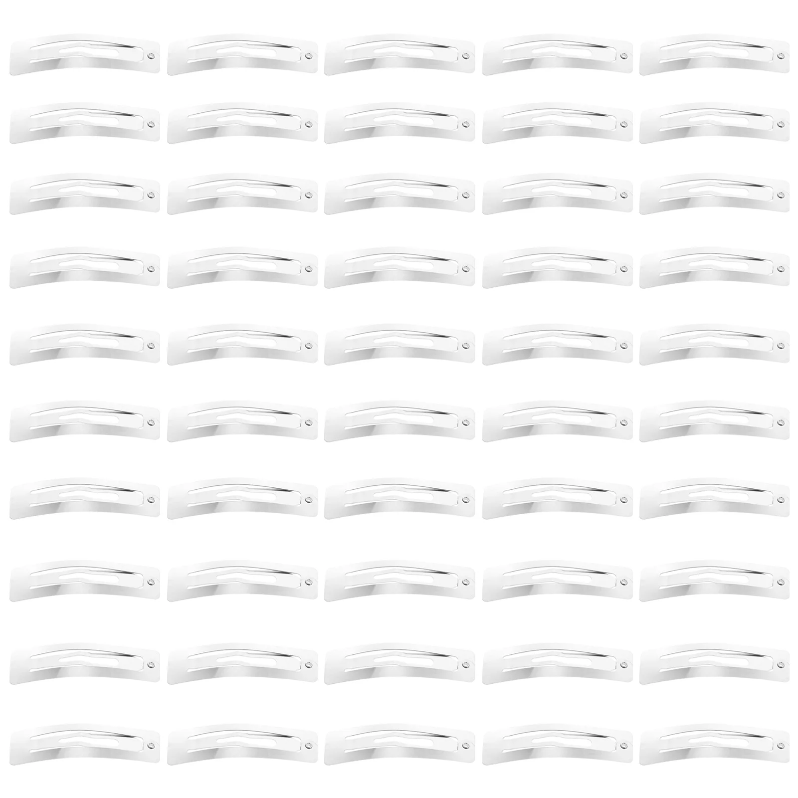 

100 Pcs Clip Snap Hair Clips DIY Accessories Little Barrette Small Barrettes Iron Material Long Lasting Hairpins Christmas