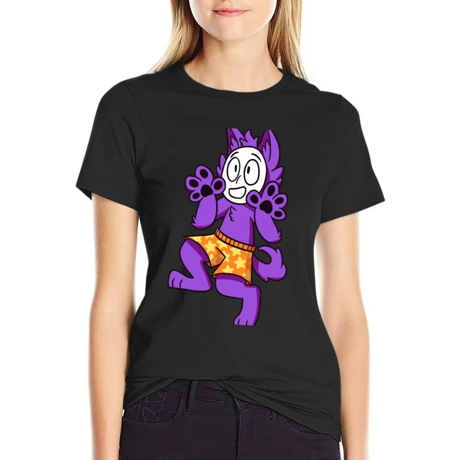 

Kedamono T-Shirt aesthetic clothes plain animal prinfor plus sizes t-shirt dress for Women long