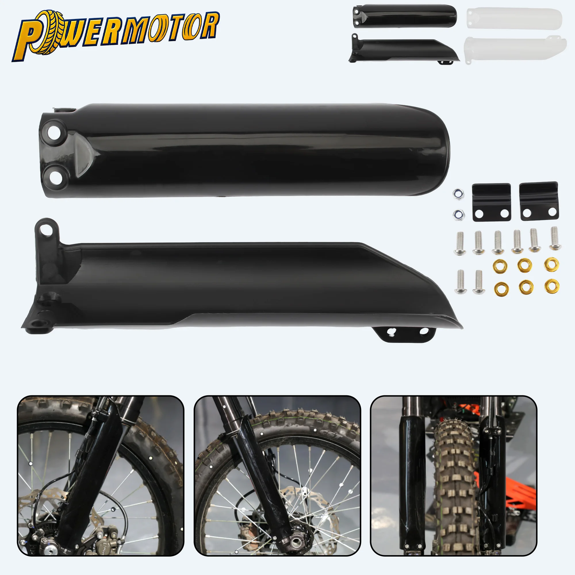 

KLX110 Motocross Front Fork Protector Covers Fork Guards For China 110cc 125cc 140cc 150cc 160cc Dirt Pit Bike CRF50 CRF70