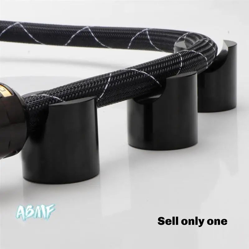 ABMF-HIFI Cable Tray Stand Spike Power/Speaker Riser Booster Cable Feet Wire Stabilizer Cable Holder Crimp Cable