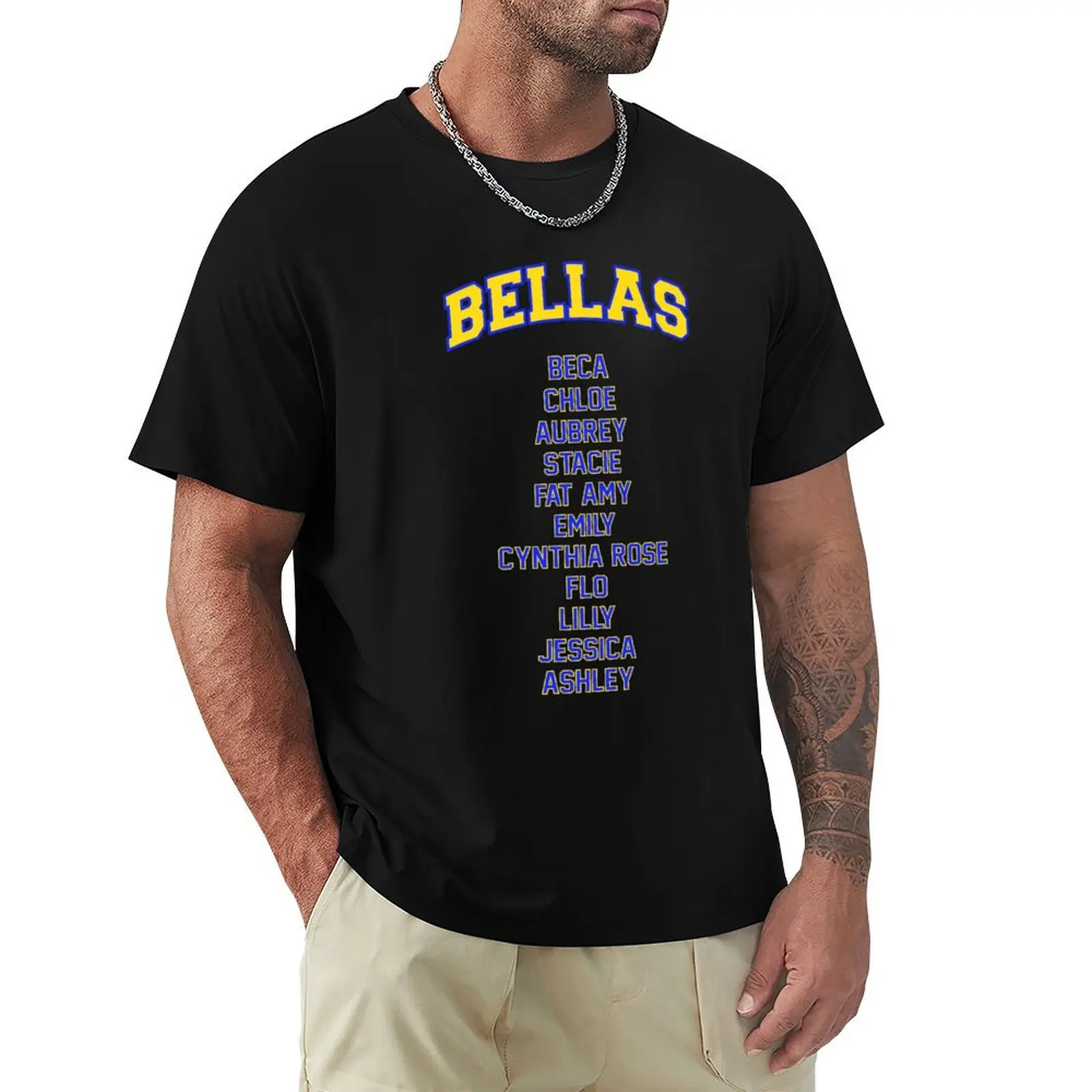 

Barden Bellas T-Shirt plus sizes kawaii clothes men workout shirt