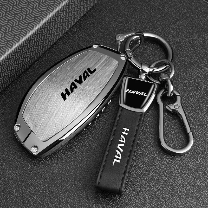 

Premium Zinc Alloy Key Cover Case for Haval Big Dog/H6L/Menglong/H9 / Xiaolong / H5 / Shenshou / Cool Dog (2026) - Key Fob Shell
