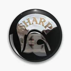 Sharp Trojan Skinhead In Chrome Effect A Soft Button Pin Badge Lapel Pin Gift Brooch Fashion Women Clothes Cute Decor Collar