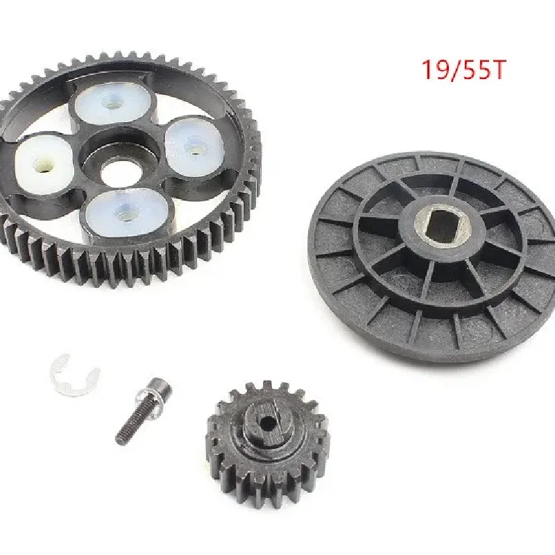 Rovan Steel 16/58 19T/55T Tooth Spur Gear Clutch Bell Set for 1/5 King Motor Baja vehicles and HPI Baja 5B 5T and 5SC