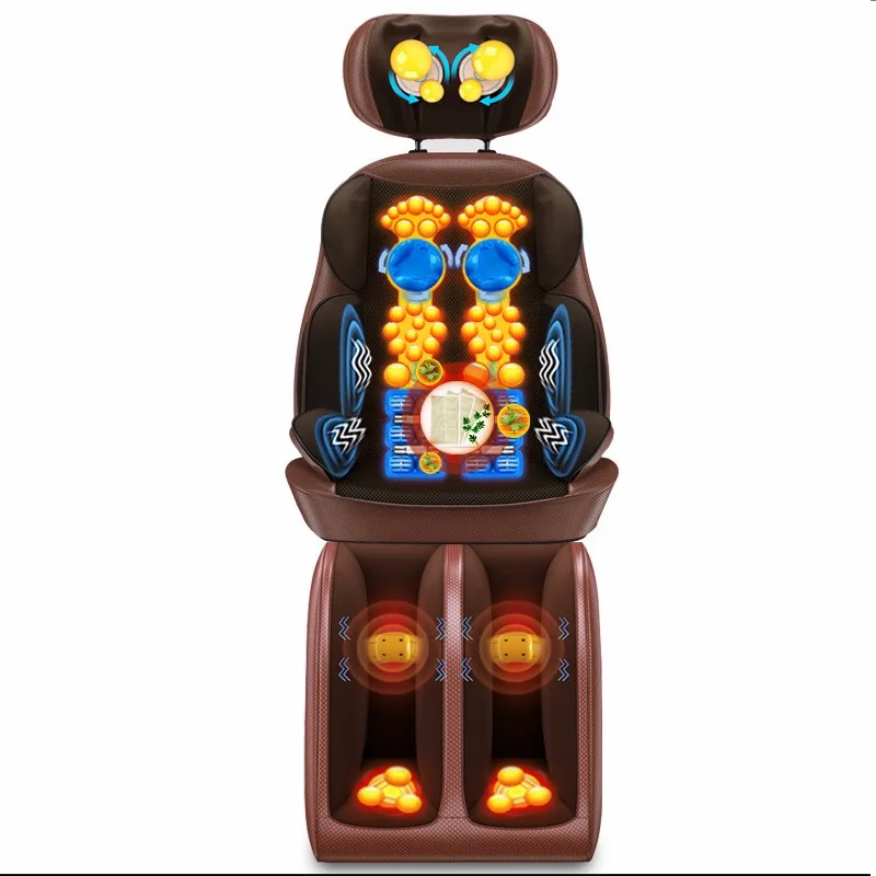 

Massage Chair Household Shoulder and Neck Massager Neck Back Waist Full Body Electric Massager Multifunctional Massage Cushion