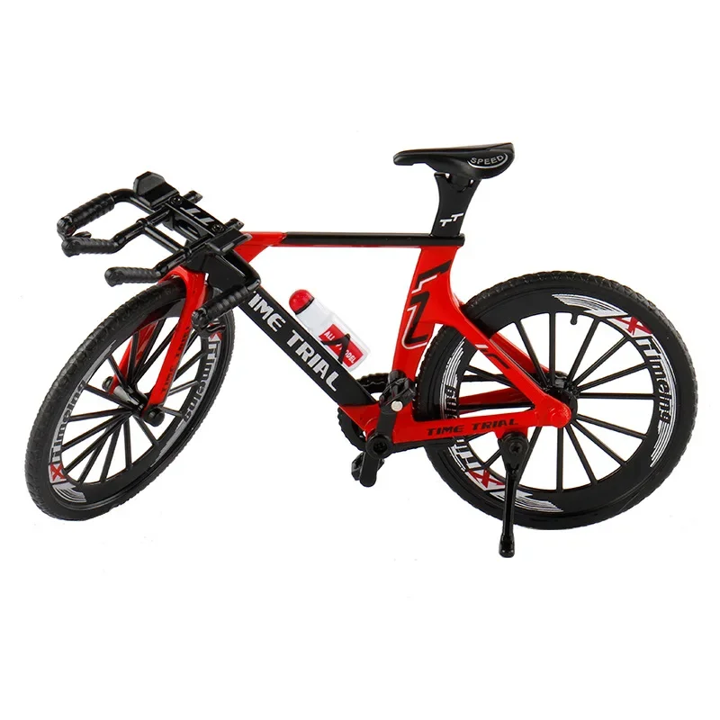 17CM simulation alloy bicycle model toy mountain bike racing toy simulation Mini Bike collection toy children's gift