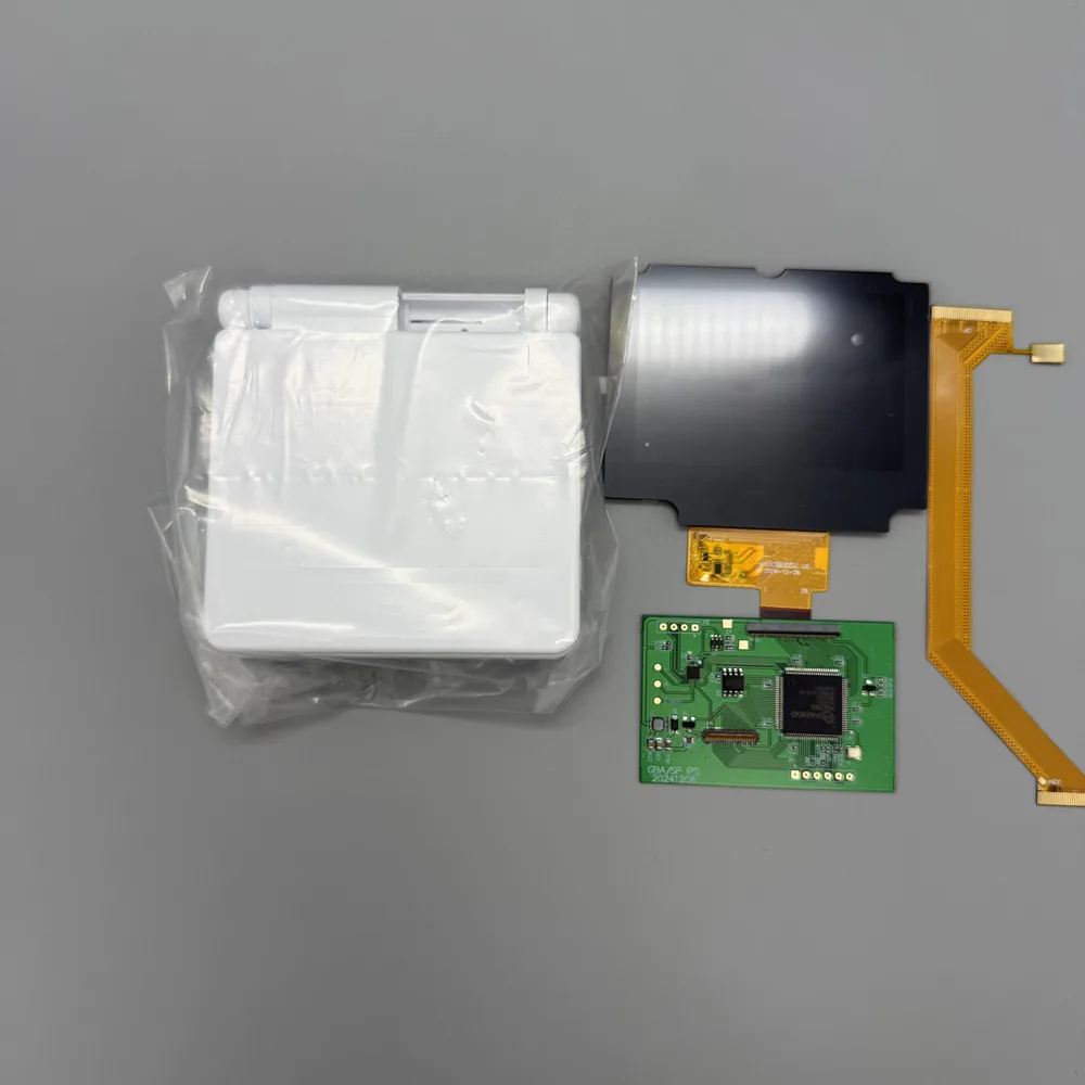 

2025 GBASP IPS LCD high brightness LCD and shell kit for Gameboy advance SP
