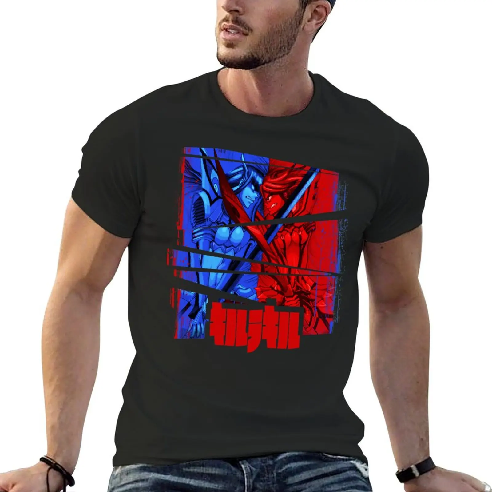 Satsuki vs Ryuko T-Shirt tees graphic tee shirt plain Blouse Short sleeve tee men