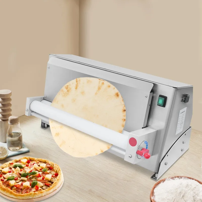 

Electric Pizza Dough Machine Dr-6v Bread Dough Former Roller Sheeter Pancake Pressing Machine for Pizza Shop Restaurant Bakery