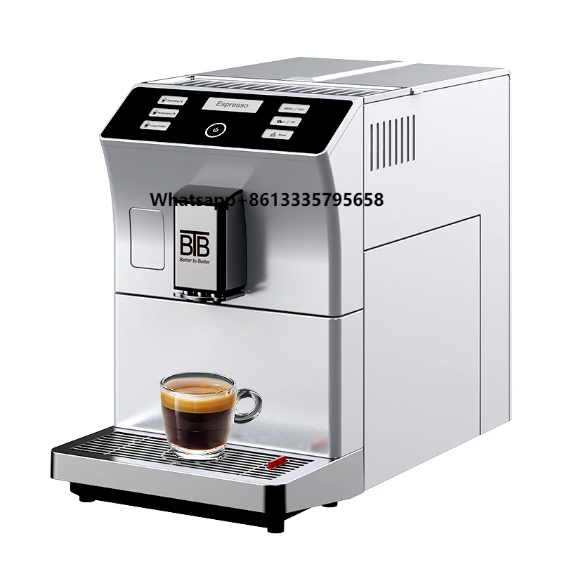 

BTB Espresso Coffee Maker Automatic Cleaning Hidden Bean tank Grinding Adjustable Simple Operation