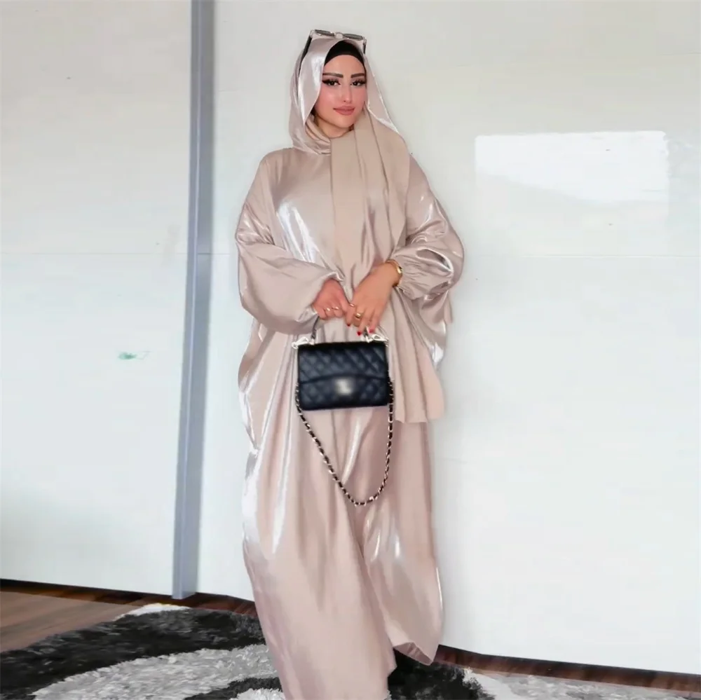 Ensemble 2 pièces tiens imar Abaya Jilbab pour femmes musulmanes, Ramadan, Ensembles musulmans, Vêtements de prière, Hijab de Dubaï, Kimono Kebaya, Ensembles musulmans