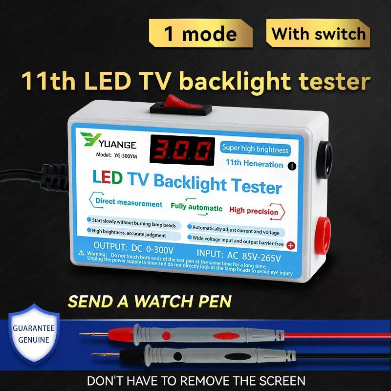 Tester 0-300V Output LED TV Backlight Tester Multipurpose LED Strips Beads Bar Light Lamp Test Tool Measurement Instruments LED
