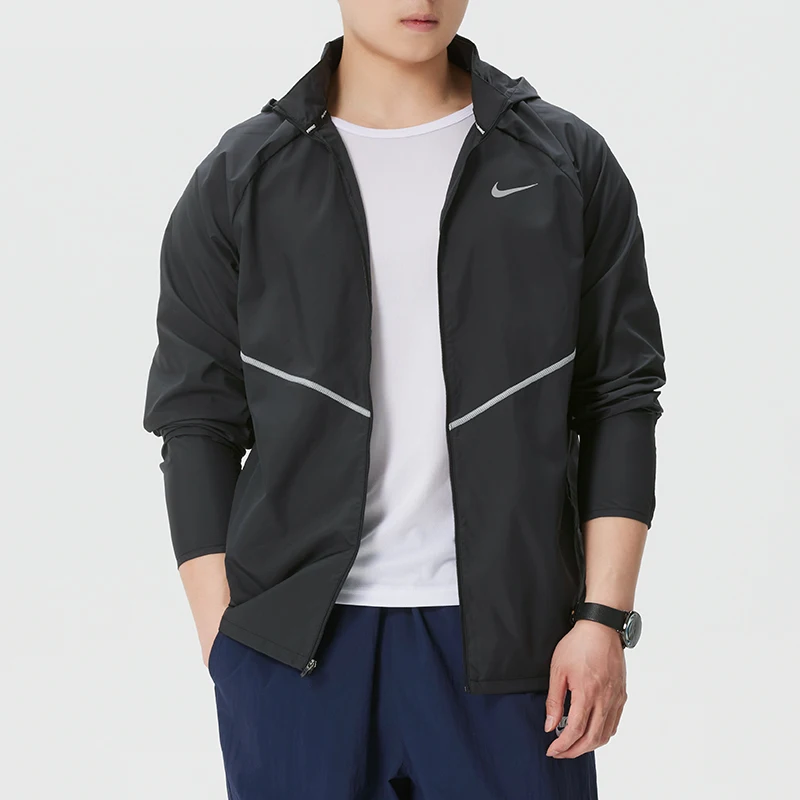 

Nike Men's Sportswear Outdoor Travel Fitness Training Trendy Fashion Woven Jacket If2370-010