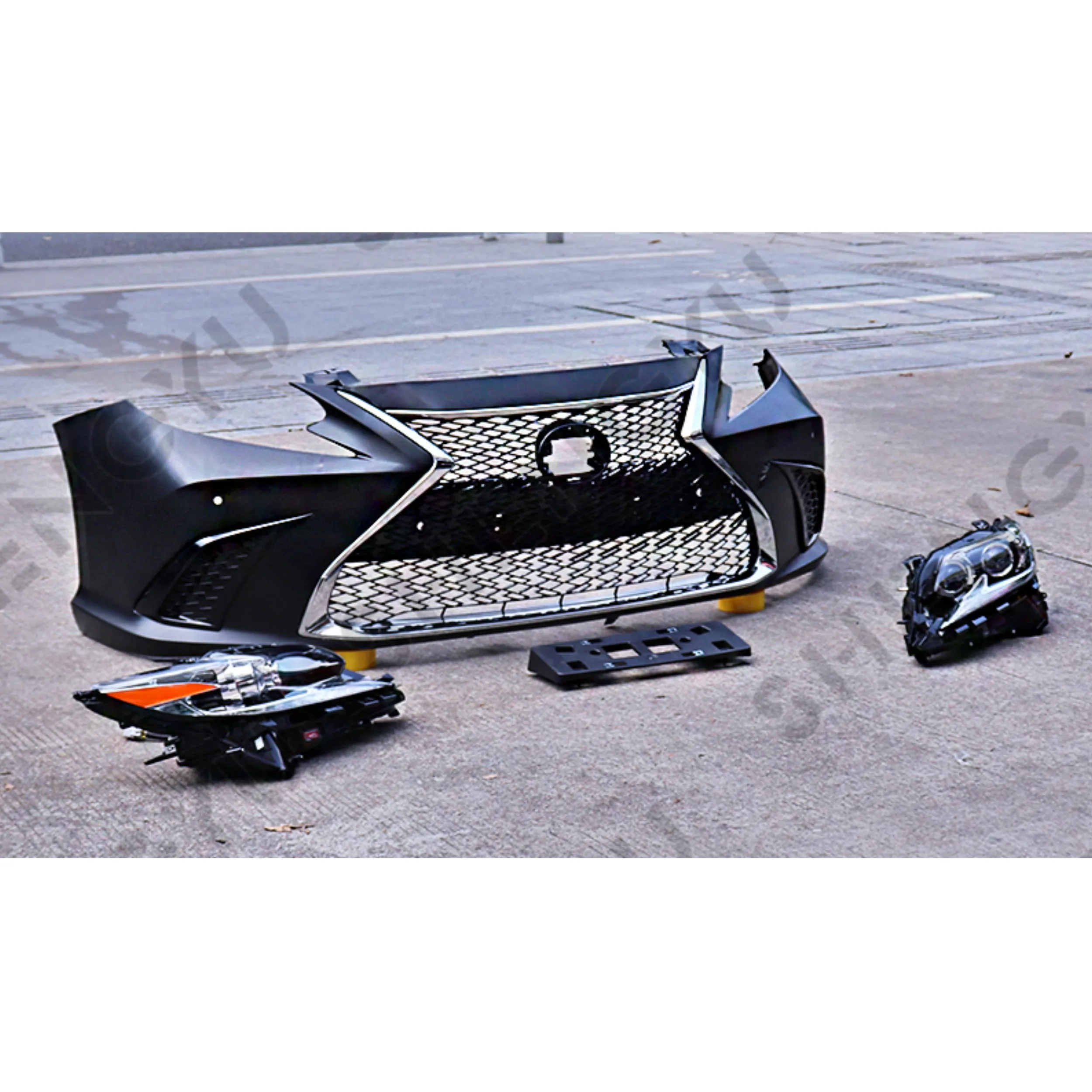 

High Quality Auto Body Systems for Lexus ES 13-17 to 2018 Model Include Front and Rear Bumper with Grille Headlights Taillamps