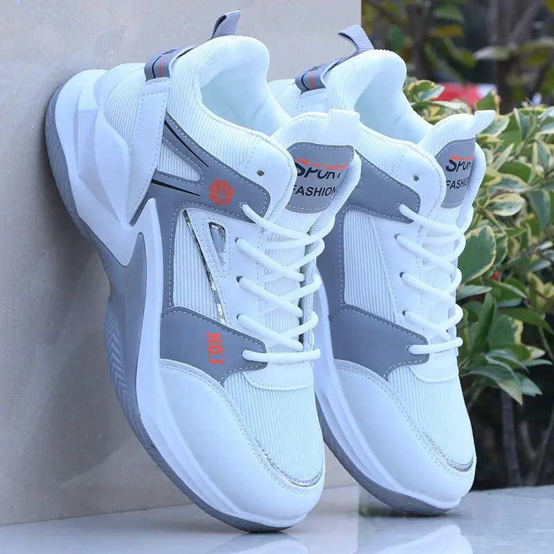 Basketball Shoes 2023 Men High-top Breathable Shoes Men Women Non-Slip Waterproof Casual Sports Shoes Homme Chaussure Sneakers