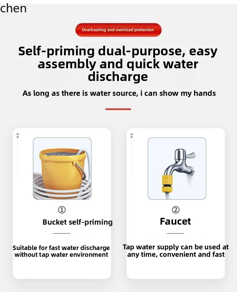 LXC pressione lavatrice per auto pompa acqua ad alta potenza 220v portatile plug-in forte pulizia spazzola per pavimenti pistola ad acqua artefatto