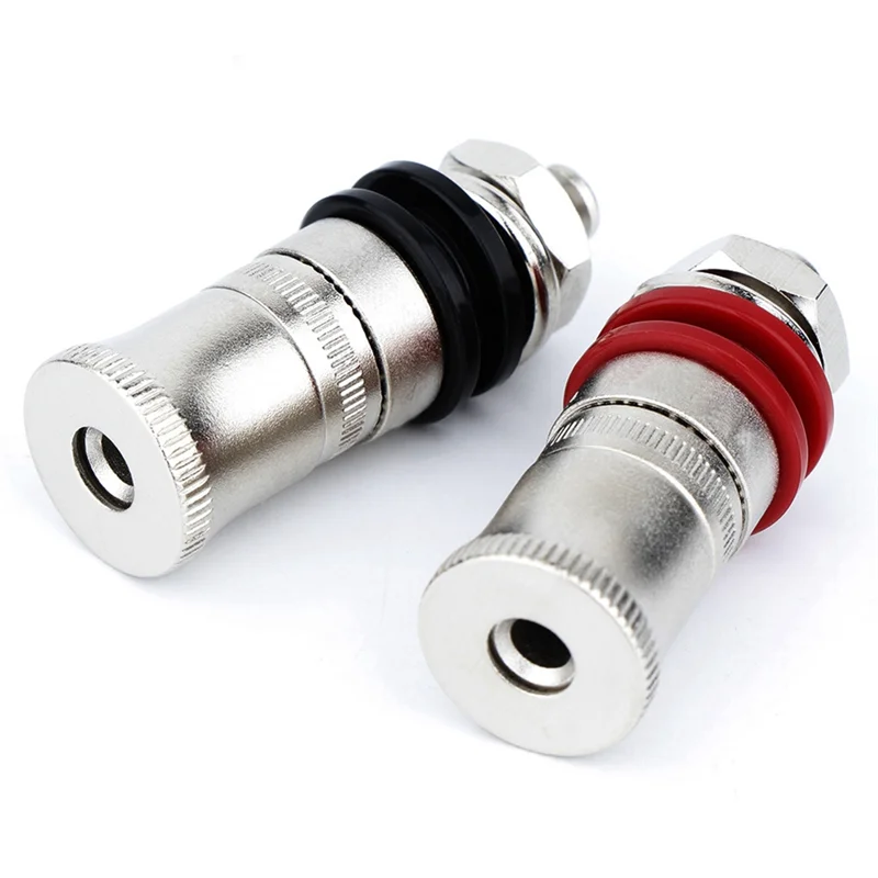 

Daily Sale Rhodium Plated Speaker Amplifier Binding Post Terminal Banana Plug Socket Output Connector Hifi Audio DIY