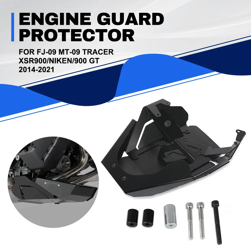 

Engine Base Chassis Protection Cover Skid Plate For YAMAHA FJ-09 MT-09 TRACER XSR900/NIKEN/900 GT 2014-2019 2020 2021 Motorcycle