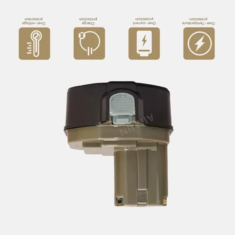 

for Makita 4800mAH PA18 Ni-MH Rechargeable Battery 18V Suitable for 1822 192826-5 192827-3