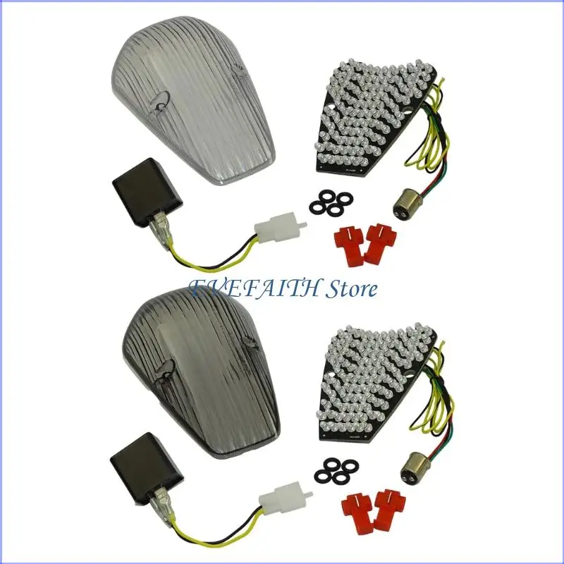 124B Сменный задний фонарь Стоп-сигнал поворота Светодиодная лампа для 1300 1800 124B Сменный задний фонарь Стоп-сигнал поворота Светодиодная лампа для 1300 1800