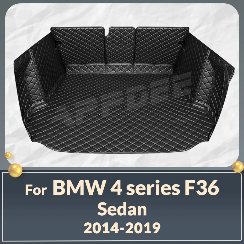 

Full Coverage Trunk Mat For BMW 4 Series 4-Door Sedan F36 2014-2019 18 17 16 15 Car Cover Pad Interior Protector Accessories