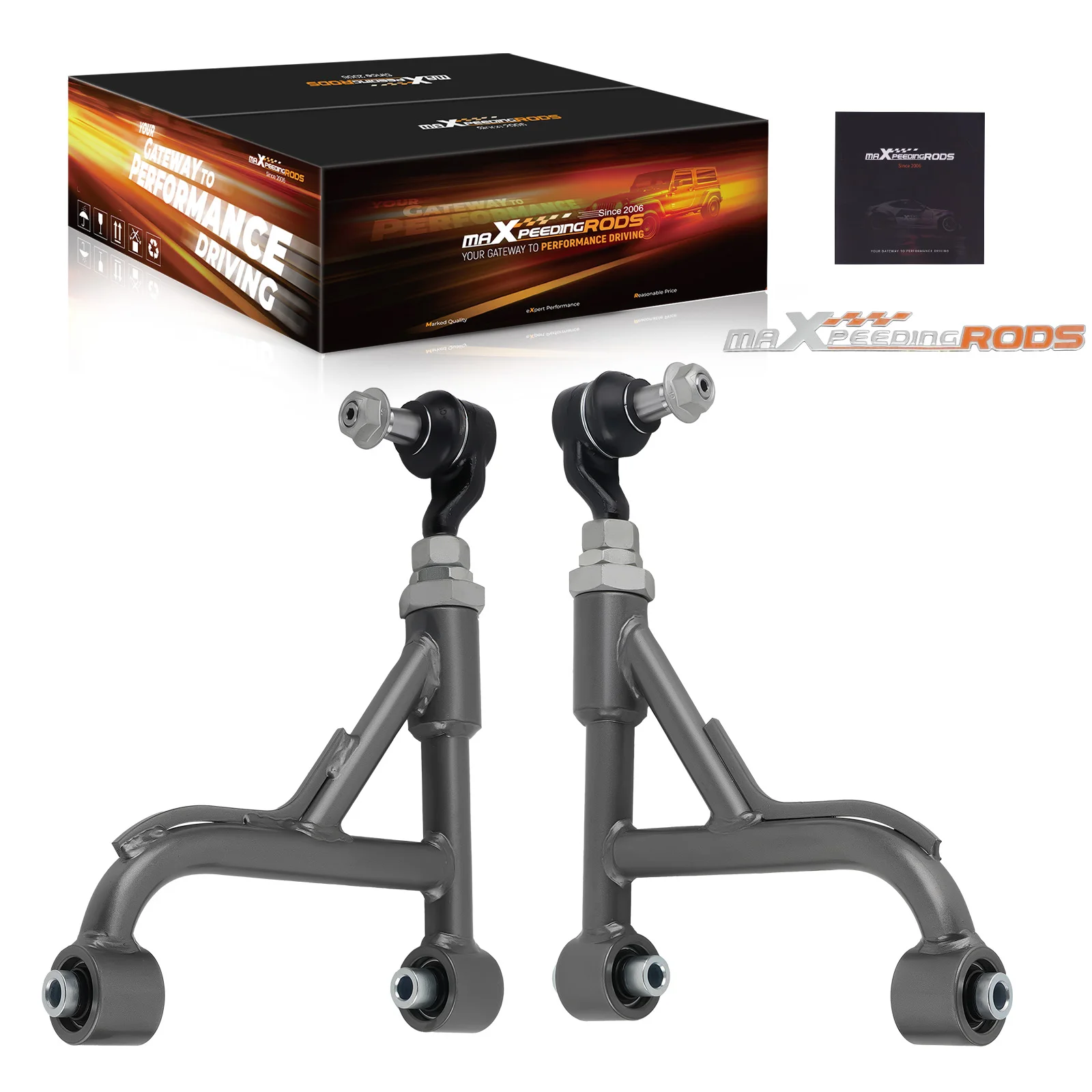 MaXpeedingrods 2x Camber Adjustment Kit Rear Upper Arm For Lexus 1998-2005 GS300 GS400 GS430 IS300